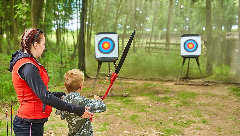 COP Centrum outdoorových programů Lukostřelba